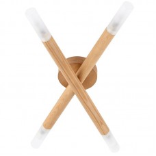 Απλίκα Τοίχου 2xG9 230V Ξύλο NOBLE 4524